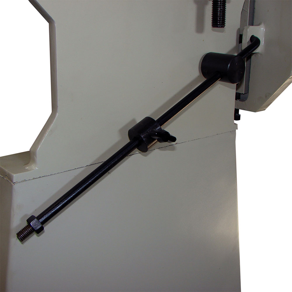 Cintreuse de tôle à caissons robuste BB-4814 de 48 po de capacité de calibre 14 avec support