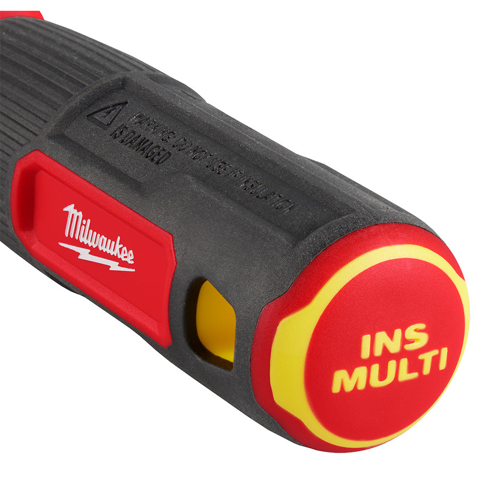 Ensemble de tournevis à embouts multiples isolés à pointe fine 8 en 1 1000 V