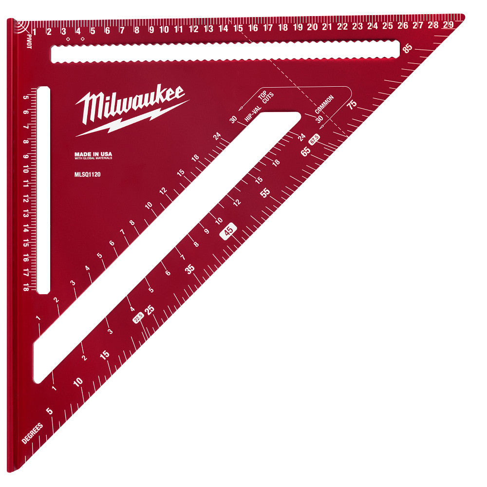 Équerre de charpentier 300 mm avec outil de traçage durable et précis