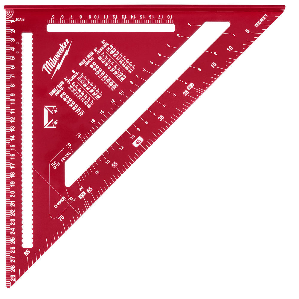 Équerre de charpentier 300 mm avec outil de traçage durable et précis