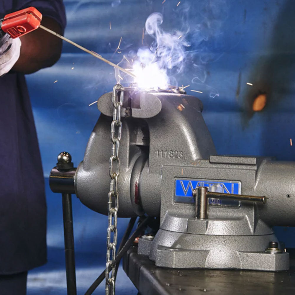 Étau robuste de 5,5 po pour artisans avec base pivotante