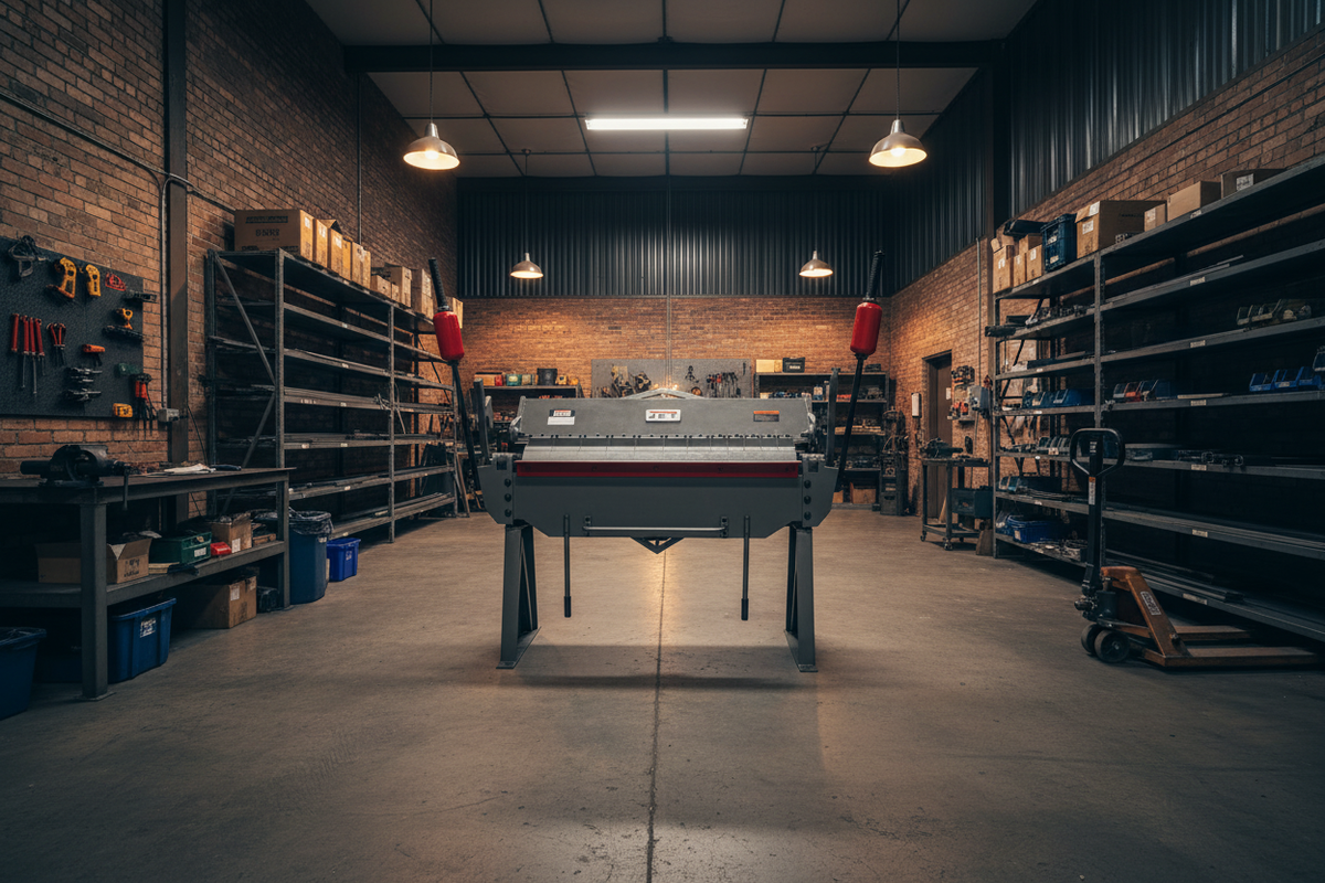 JET Sheet Metal Brake – Workshop Hero Banner